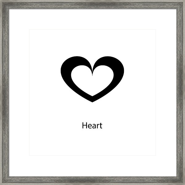600x600 Heart Icon Element Of Minimalistic Icon For Mobile Concept