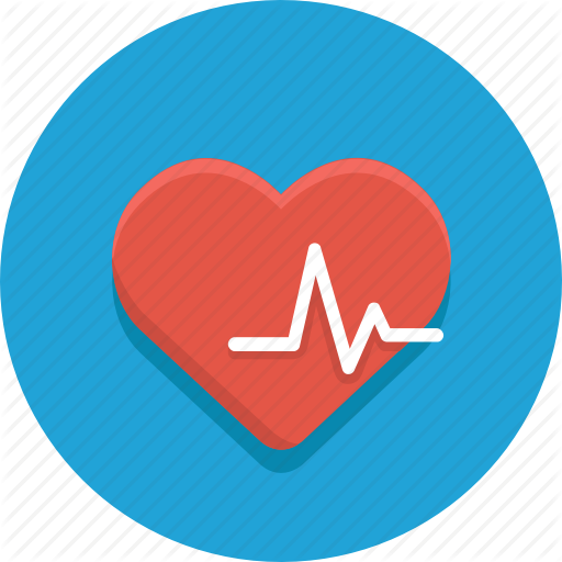 512x512 App, Health, Heart, Measure, Medical Application, Pulse Icon