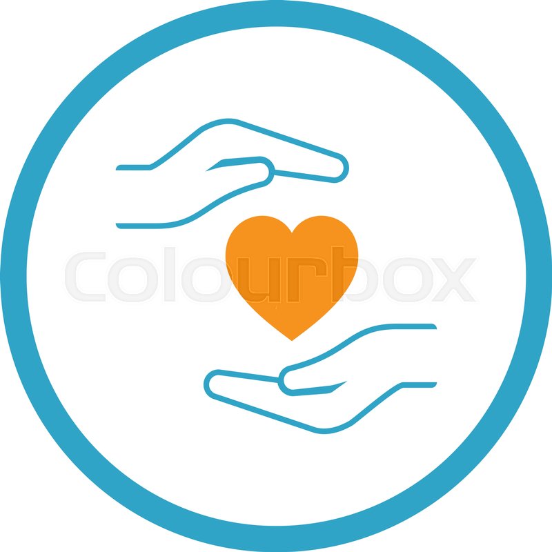 800x800 Heart Disease Prevention Icon Flat Stock Vector Colourbox