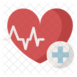 256x256 Heart Health Icon Of Flat Style