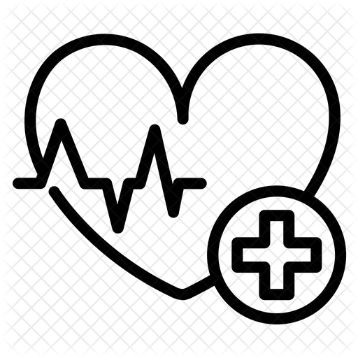 512x512 Heart Health Icon Of Line Style