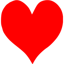 256x256 Red Heart Icon