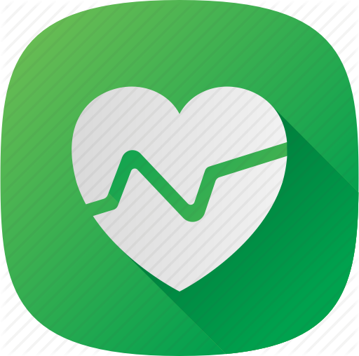 512x508 Green, Health, Heart, Pulse Icon