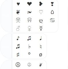 symbols to copy and paste heart