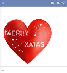 226x247 Merry Xmas Heart Symbols Emoticons