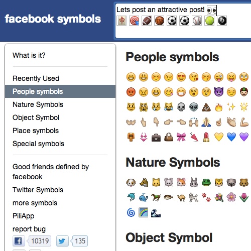500x500 Facebook Symbols Smiley Symbol, Emoji Symbol, Emoticon And Code List