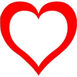 256x256 Red Heart Icon
