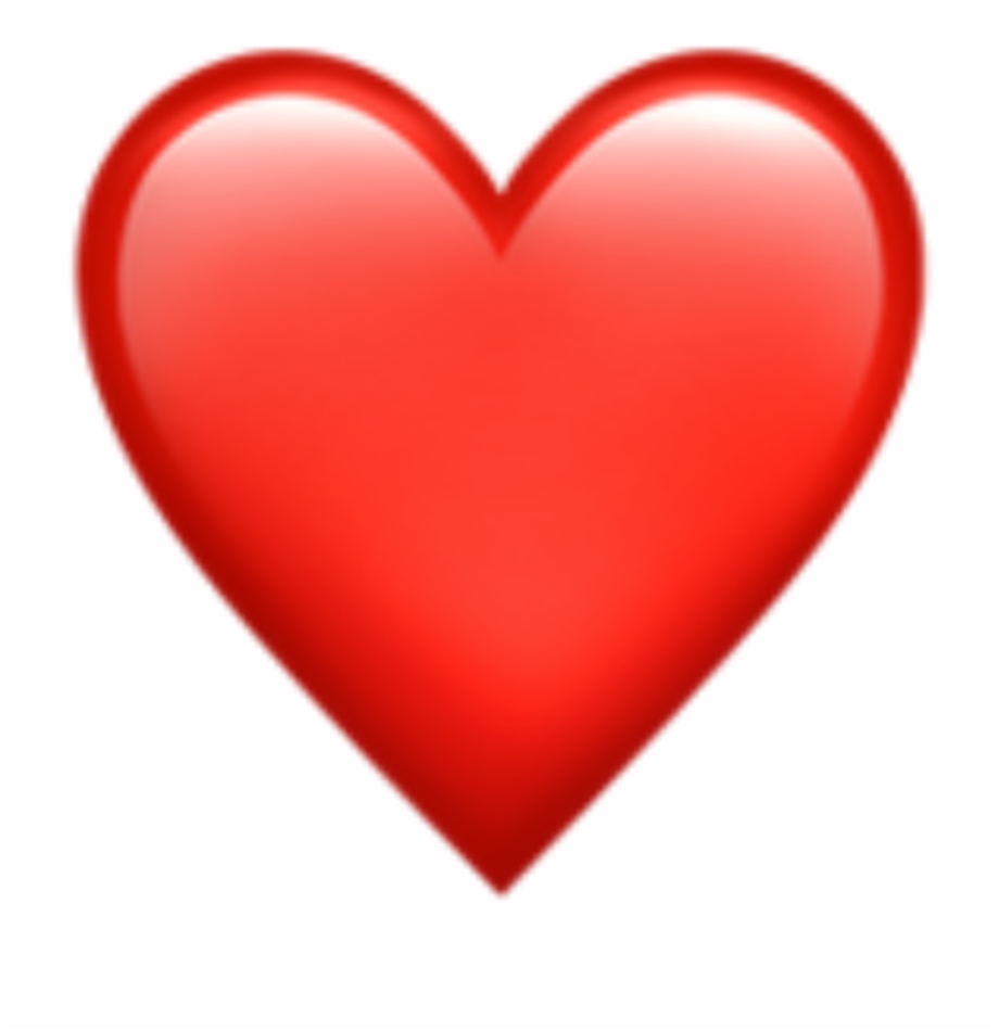 920x950 Heart Hearts Emoji Emojis Red Iphone Png Emoji Png