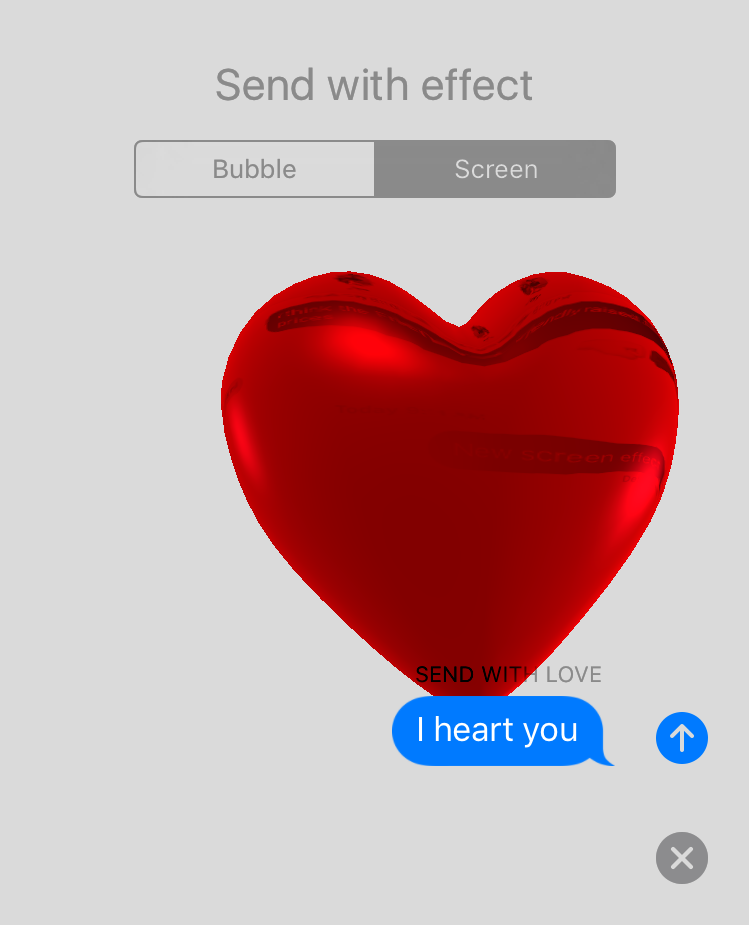 749x925 How Do I Send The Send With Love Heart Screen Effect On My