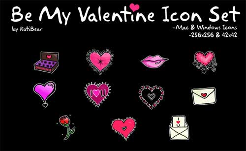 500x307 Heart Icons Free Vector Shapes For Valentines
