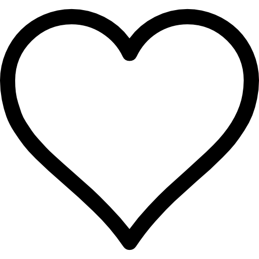 512x512 Heart Outline Icons Free Download