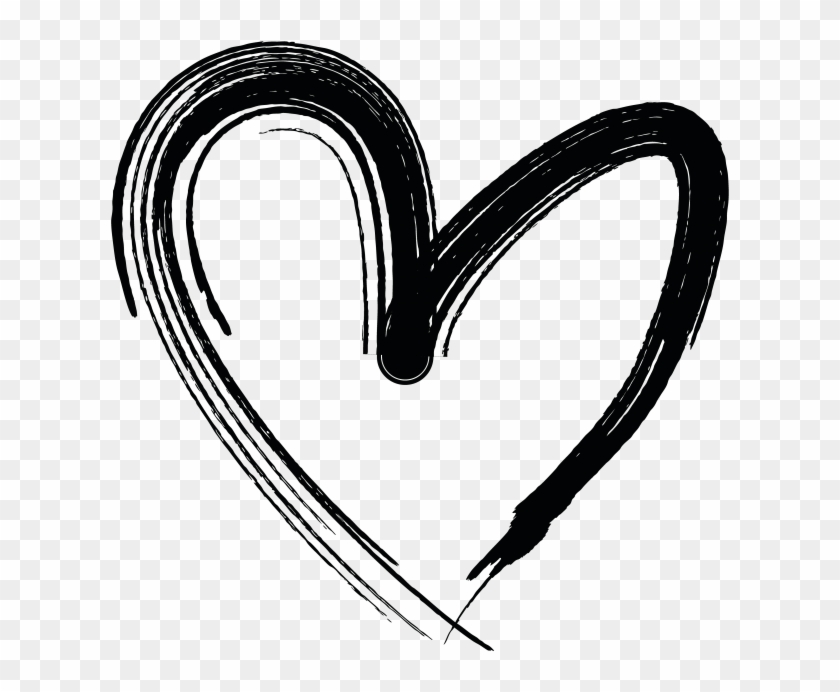 840x692 Hand Drawn Heart