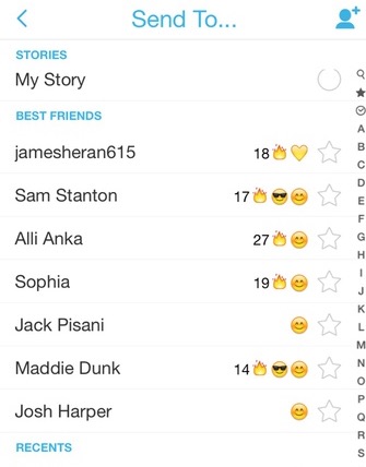 Snapchat Best Friends Know Your Emoji 335x428 Snapchat Best Friends Know Your Emoji