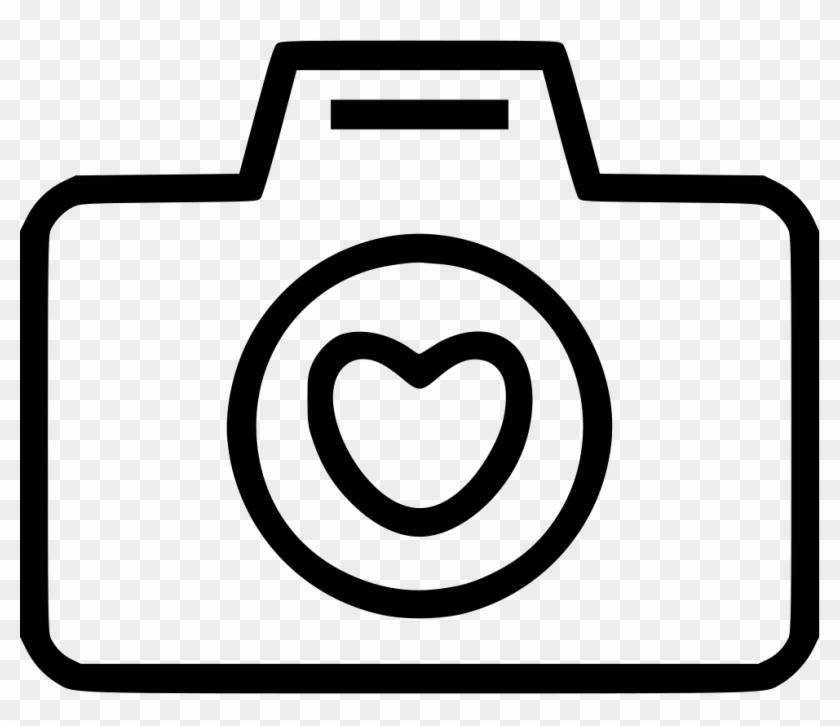 840x726 Camera Heart Png