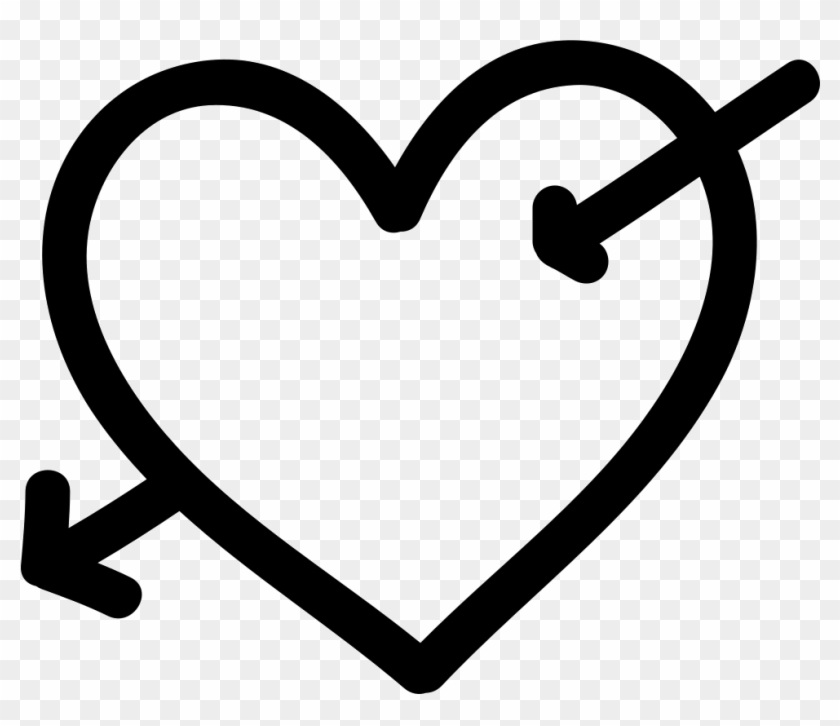 Heart With Cupid Arrow Hand Drawn Symbol Comments 840x726 Heart With Cupid Arrow Hand Drawn Symbol Comments