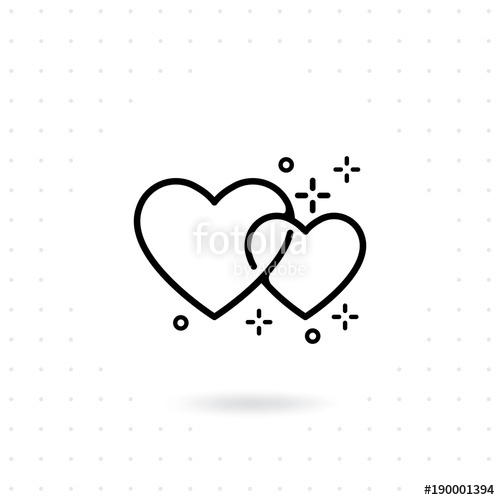 Heart Icon Favorite, Romantic Vector Icon Heart Symbol For Love 500x500 Heart Icon Favorite, Romantic Vector Icon Heart Symbol For Love