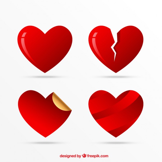 Heart Icons Set, Love Symbols Vector Free Download 626x626 Heart Icons Set, Love Symbols Vector Free Download