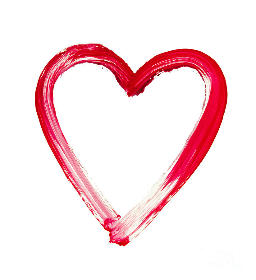Painted Heart 824x900 Painted Heart