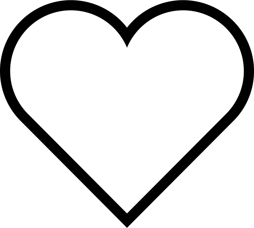 980x880 Heart Icon Png Transparent