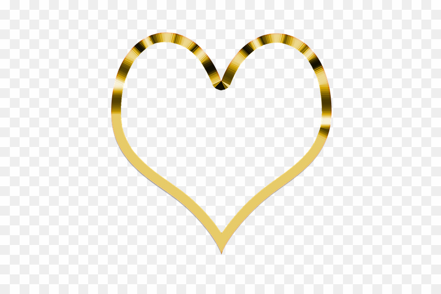 900x600 Gold Heart Icon Transparent Background Png Computer Icons Clipart