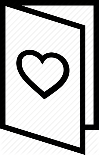 329x512 Document, File, Folder, Heart, Love Icon