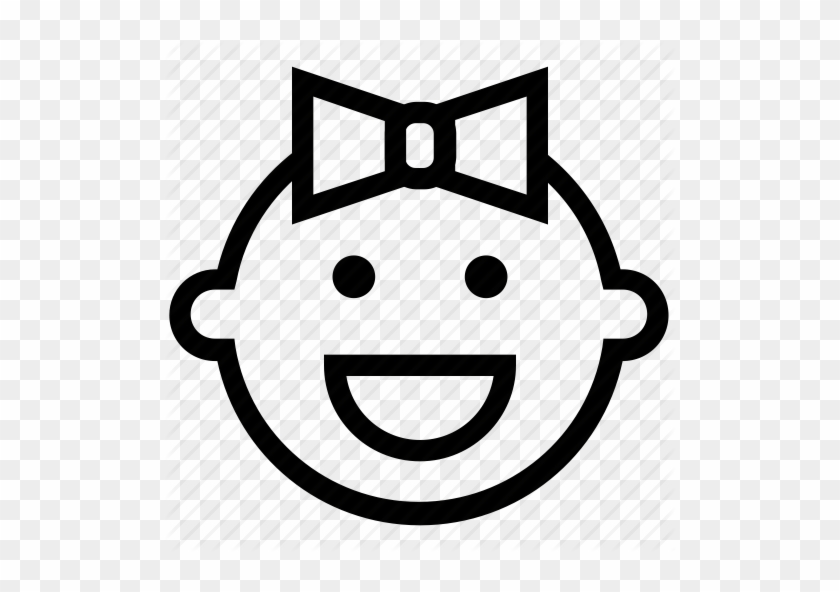 840x592 Baby Head With A Small Heart Outline Icons