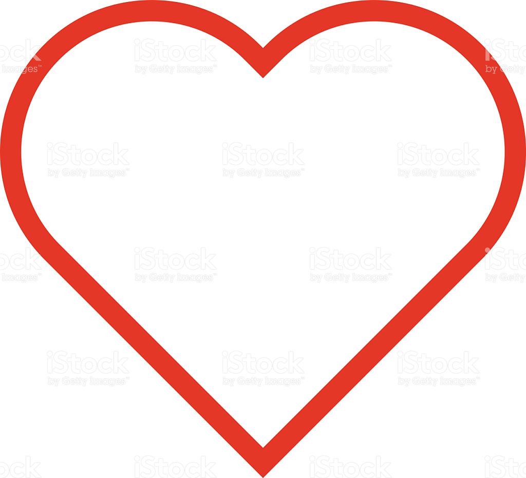 1024x931 Love Heart Outline Clipart