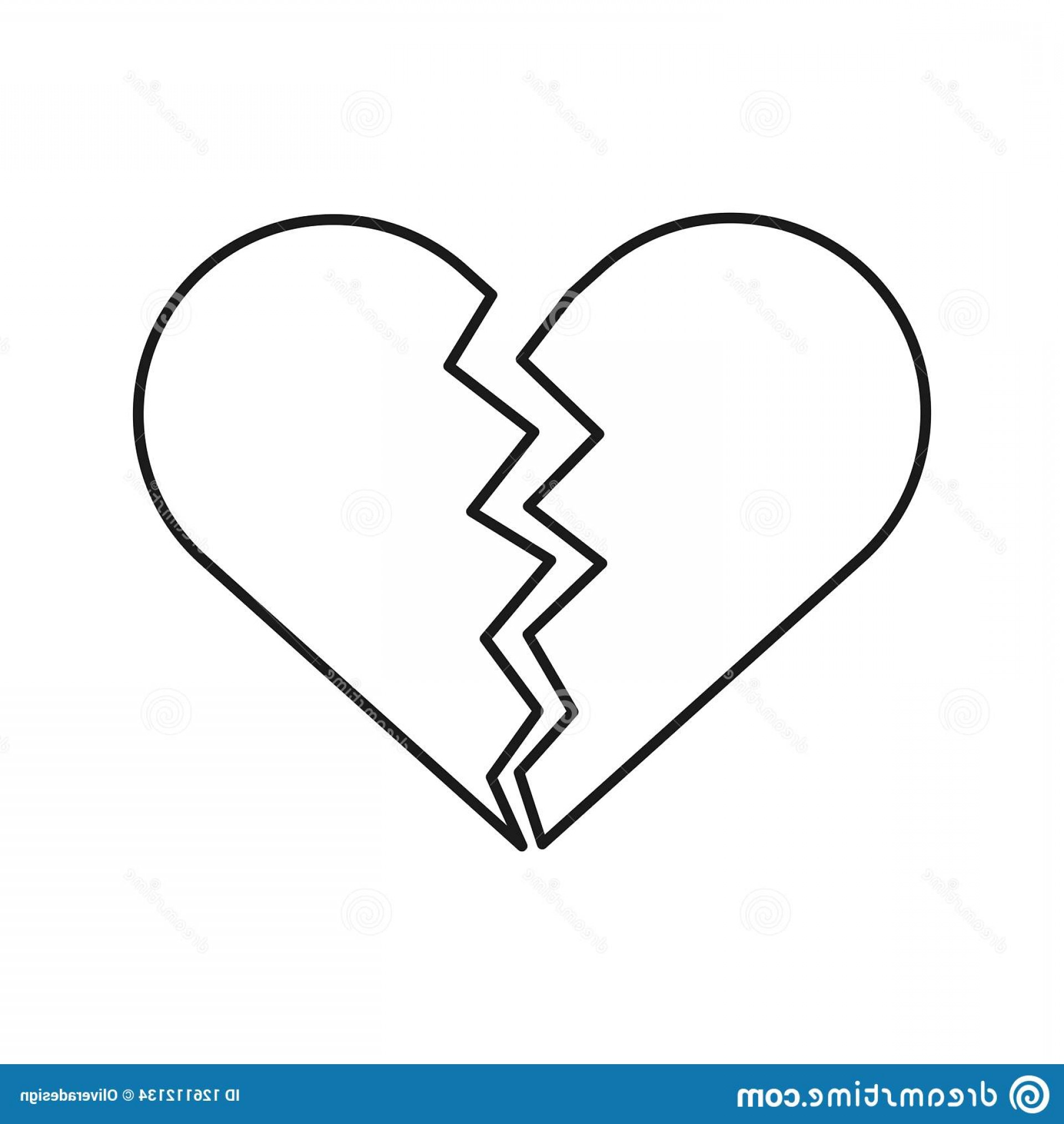1920x2028 Broken Hearts Outline Vector Hoodamathrun