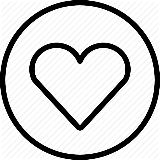 512x512 Essentials, Heart, Like, Love, Outline Icon