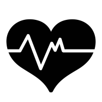 200x200 Heart Rate Icons