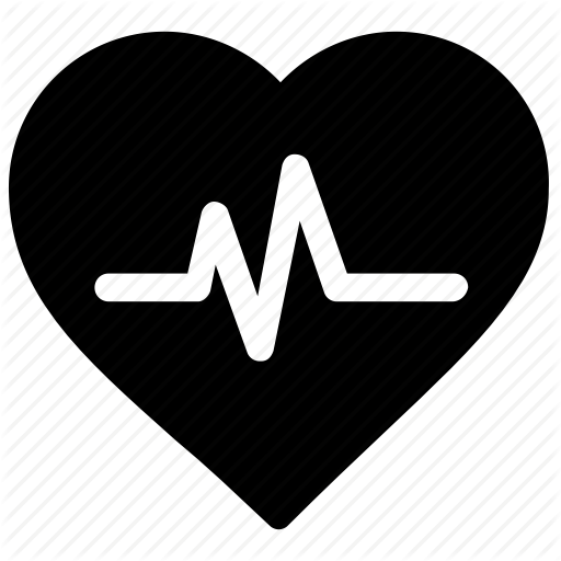 512x512 Heart Rate, Heartbeat, Lifeline, Pulsation, Pulse Rate Icon