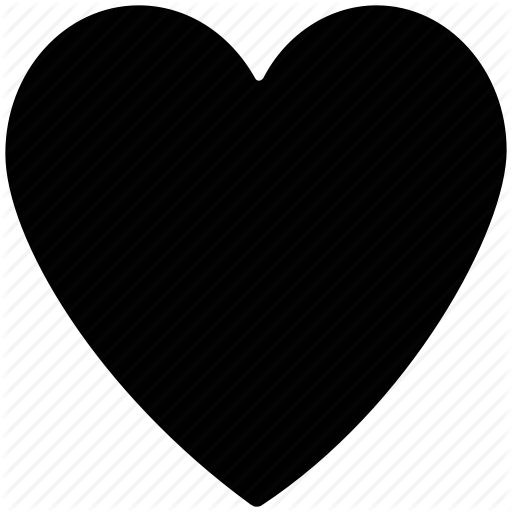 512x512 Heart, Love, Plain Heart, Shape Icon
