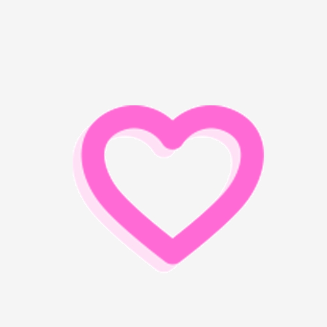 640x640 Heart Icon, Heart Shape, Icon, Pink Png Transparent Clipart Image