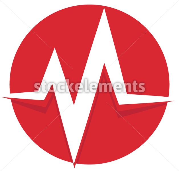 628x600 Ecg, Ekg Line Pulse, Beat, Heartbeat Icon