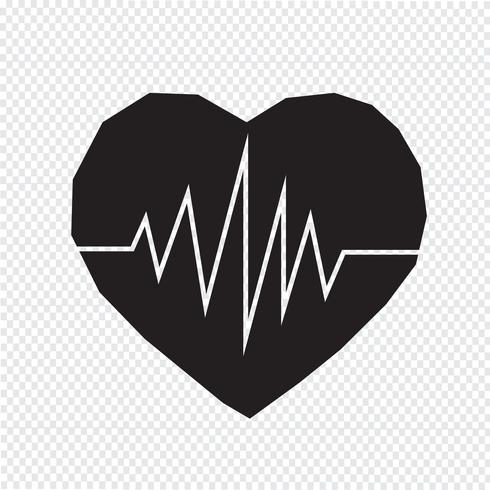490x490 Heartbeat Icon Symbol Sign Vector