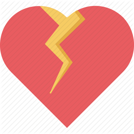 512x512 Breakup, Broken Heart, Divorce, Heartbreak Icon