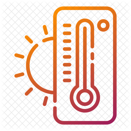 512x512 Heat Icon Of Gradient Style