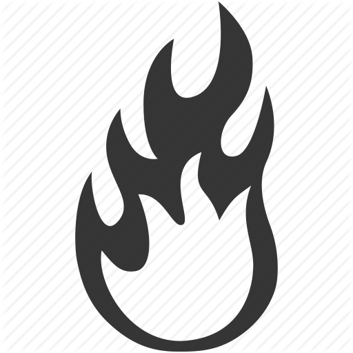 512x512 Alert, Burn, Danger, Fire, Flame, Heat, Risk, Safety, Warning Icon