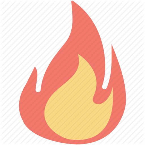 512x512 Burn, Fire, Flame, Heat, Packaging Symbol Icon