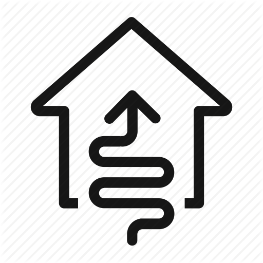 512x512 Eco, Heat, Heat Pump, Heatpump, Home, House, Warmth Icon