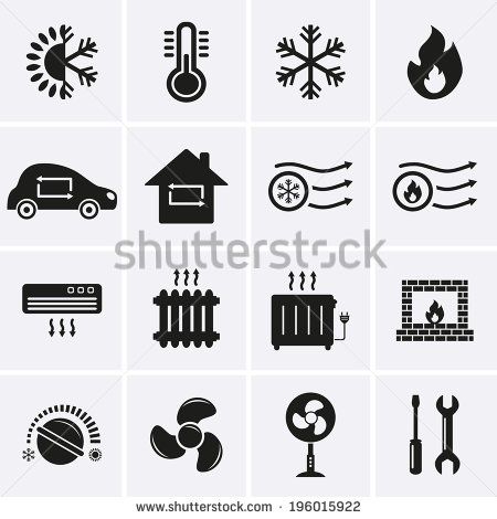 450x470 Heating And Cooling Icons Logo Heating, Cooling, Sport Icon