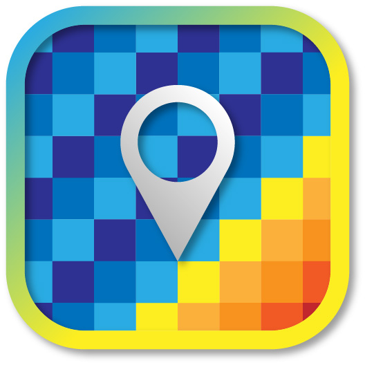 528x528 Heat Map Icon