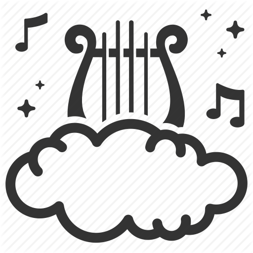 512x512 Harp, Heaven, Melodic, Music, Musical, Song, Symphonic Icon