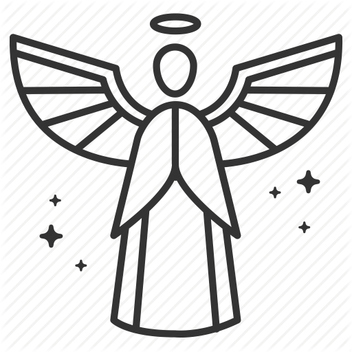 512x512 Angel, Archangel, Fairy, God, Good, Heaven, Seraph Icon