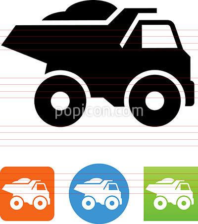 400x452 Heavy Duty Dump Truck Icon