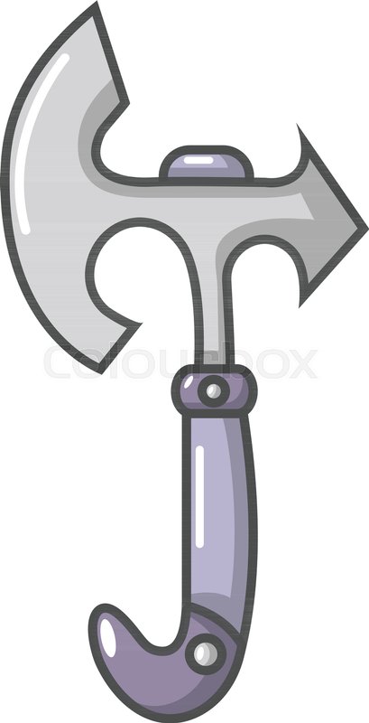 409x800 Ax Heavy Icon Cartoon Illustration Of Stock Vector Colourbox