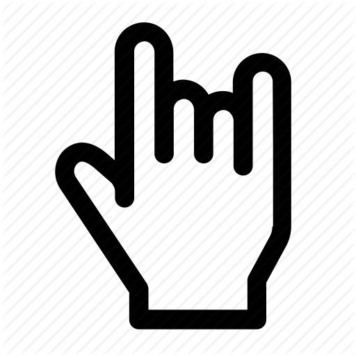 512x512 Fingers, Gesture, Hand, Heavy Metal, Horns, Party, Rock And Roll Icon
