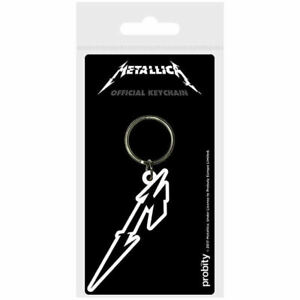 300x300 Metallica M Icon Pvc Keyring Metal Loop Retro Rock Heavy Metal