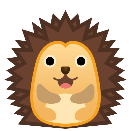 512x512 Hedgehog Icon Free Of Noto Emoji Animals Nature Icons