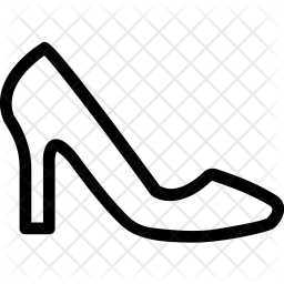 256x256 Heels Icon Of Line Style